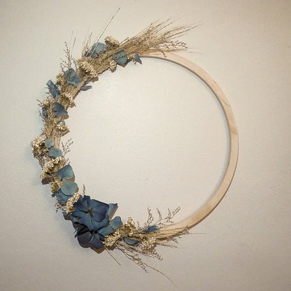 Couronne en bleu