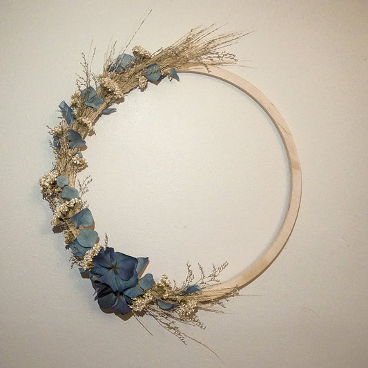 Couronne en bleu