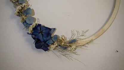 Couronne en bleu