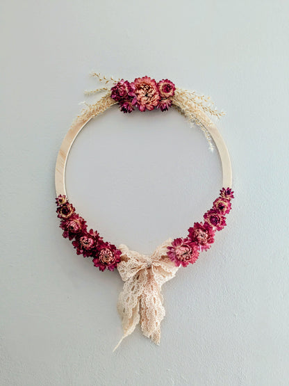 Couronne broderie anglaise