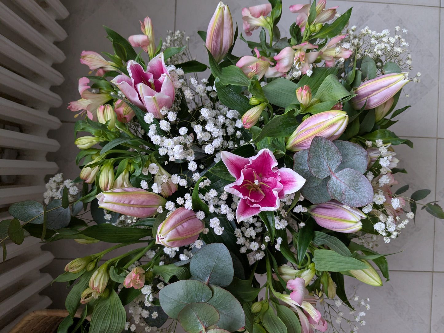 Bouquet de fleurs fraiches