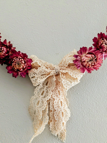Couronne broderie anglaise